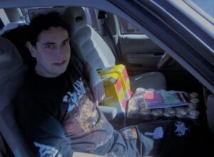 on the road