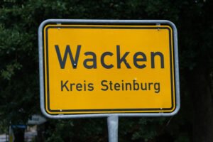 wacken roadsign