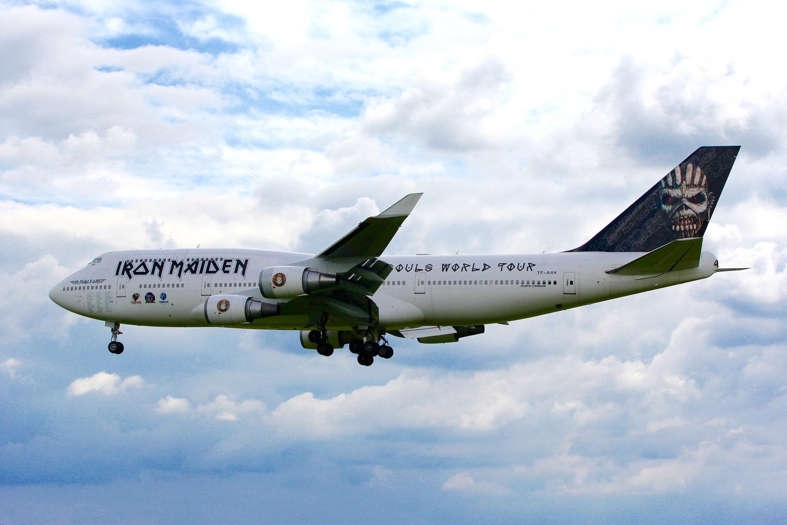 iron maiden aircraft