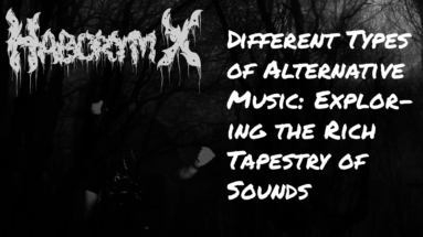 different types of alternative music