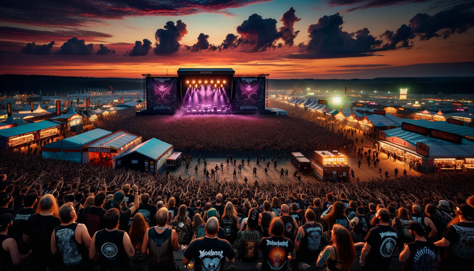 Wacken Open Air 1993 to 1999