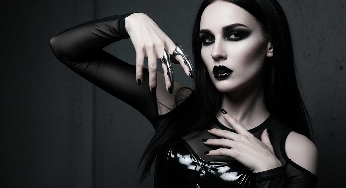 Dark Elegance: Alternative Apparel for Women