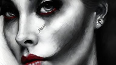 veiled in shadows