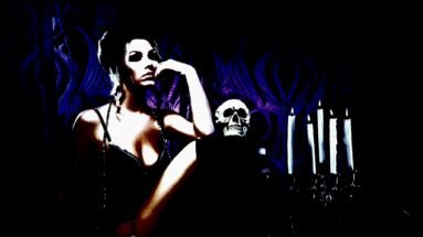 Evolving Trends in Gothic Lingerie: Invoke the spirit of gothic romance in this ethereal lingerie piece, where soft lace meets the daring edge of modern design, tailored for the avant-garde gothic enthusiast.