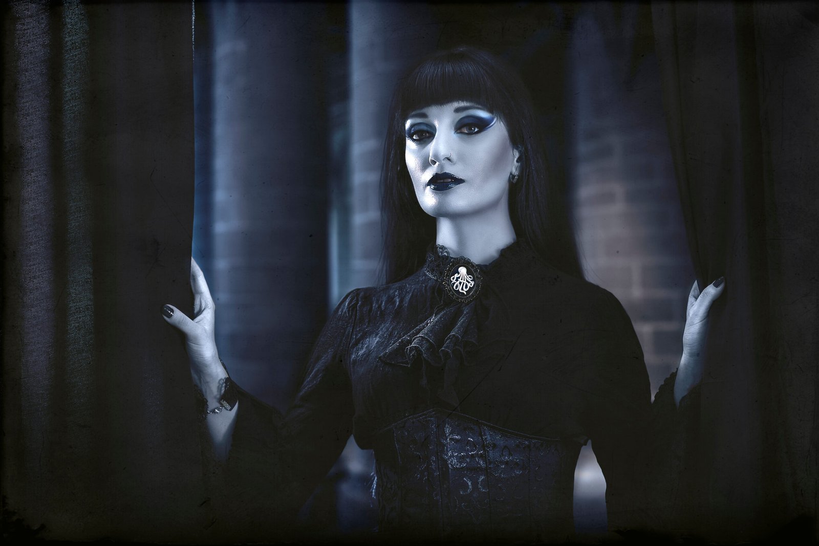 The Gothic Dark Sexy Slit Dress: A Defiant Statement Against Purity Culture