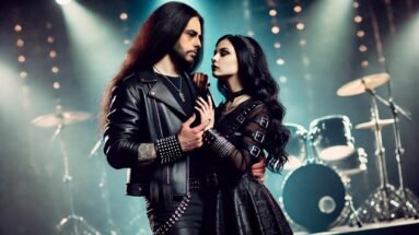 gothic pair dancing