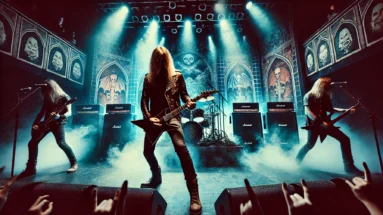Inspired by Axel Rudi Pell performing live at Slagthuset in Malmö