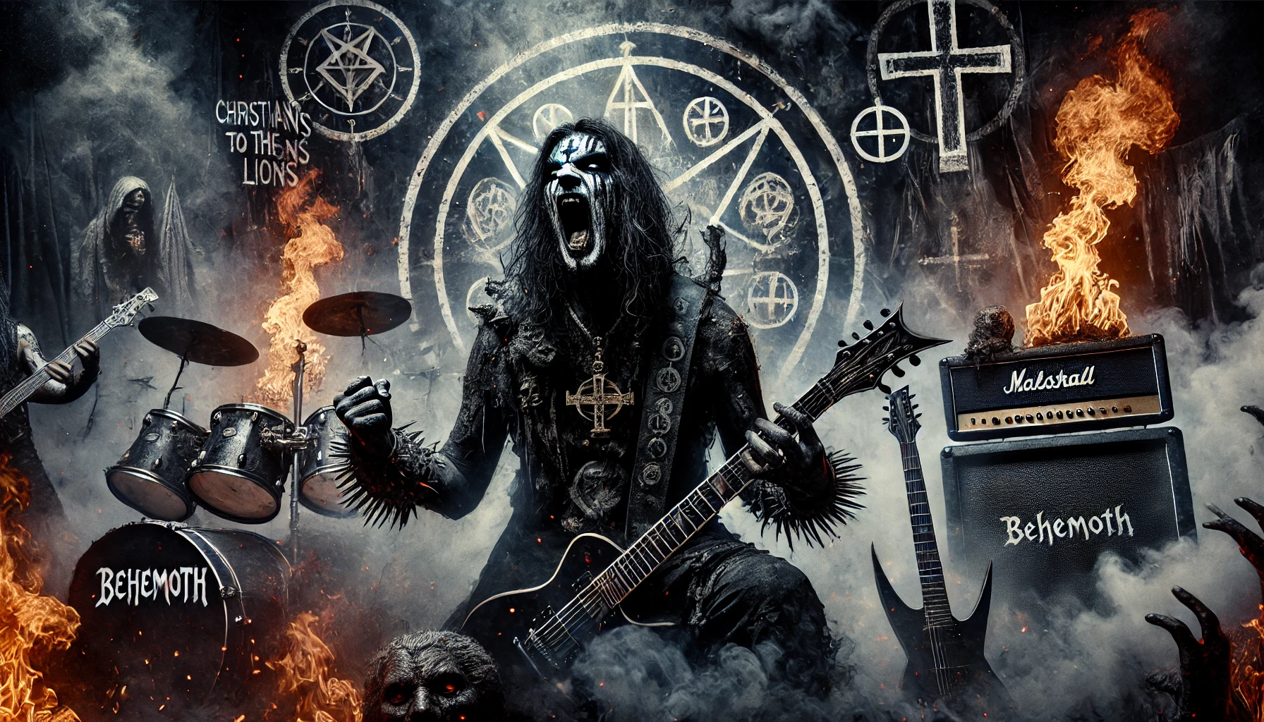 Now Playing: Behemoth – Christians to the Lions