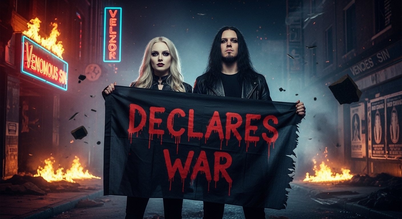 Venomous Sin Declares War on Hypocrisy