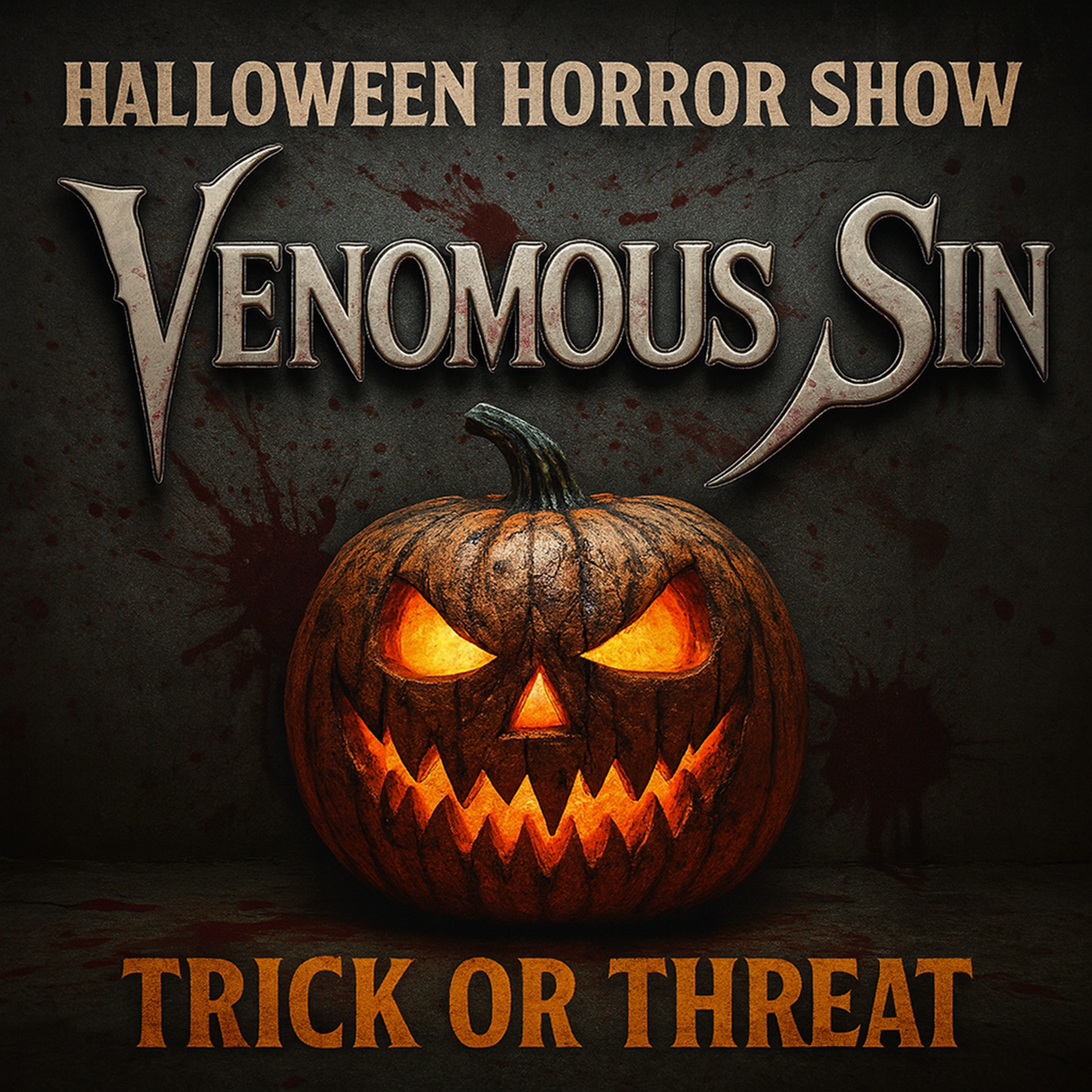 trick or threat halloween horror show
