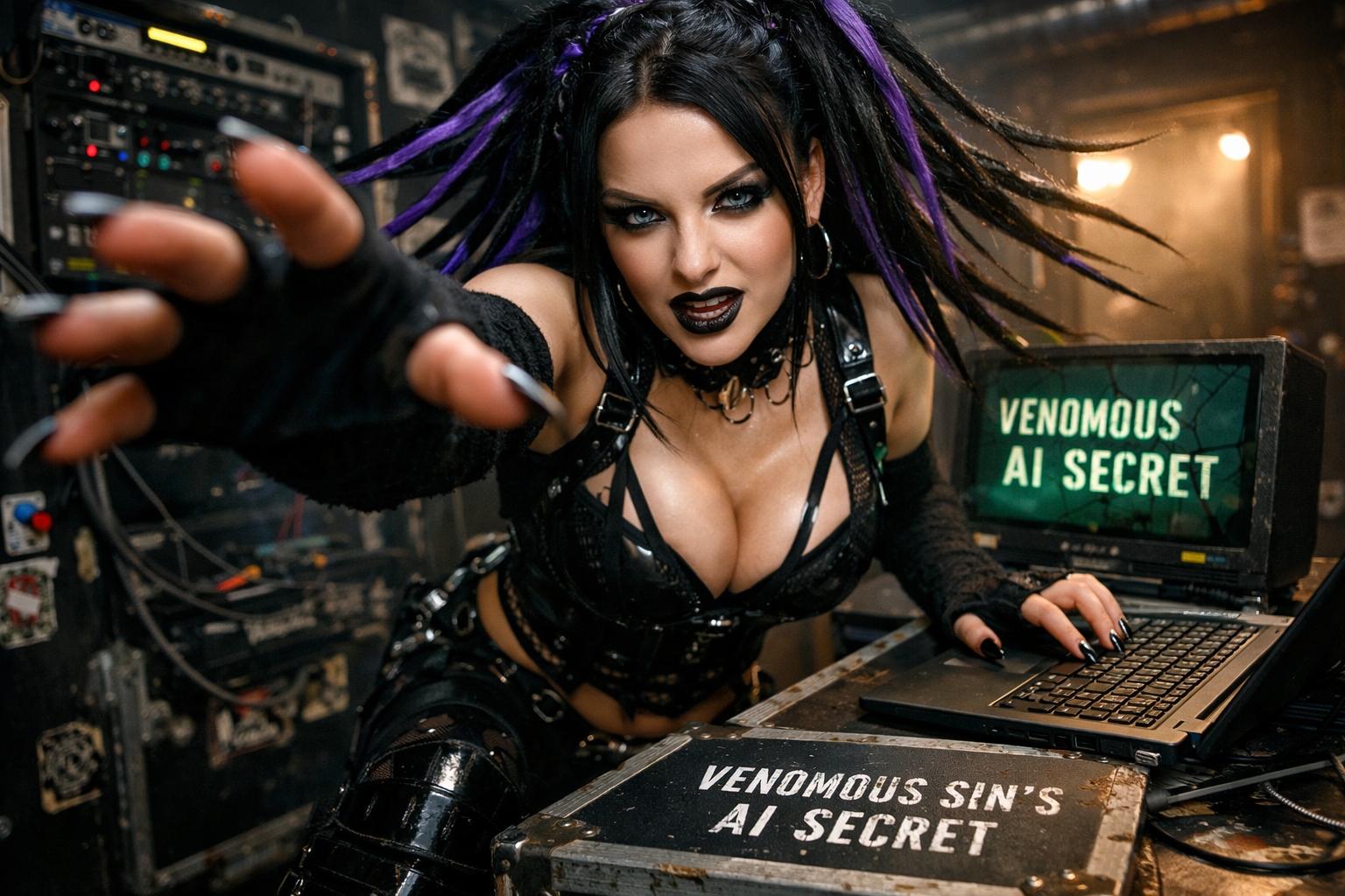 The AI-Powered Vision Behind Venomous Sin’s Next Video