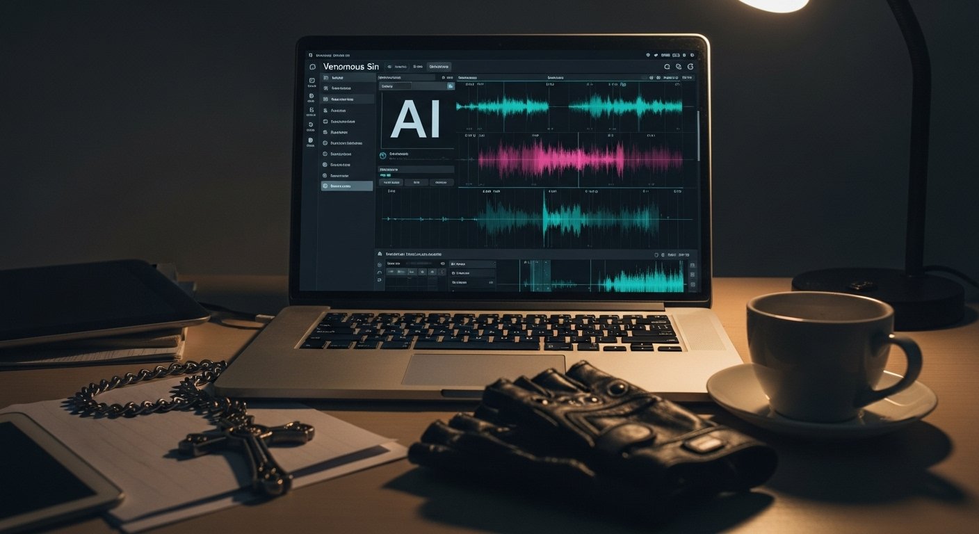 Venomous Sin AI rebellion - using technology to create raw art beyond state-controlled cultural gatekeeping