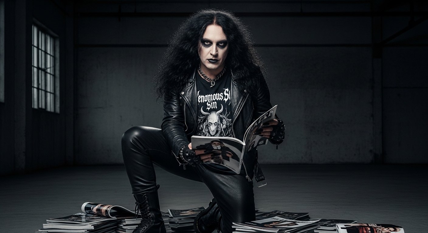 Unmasking swastifashion and the illusion of fashion freedom with a blackmetalhead rocker confronting trend catalogues
