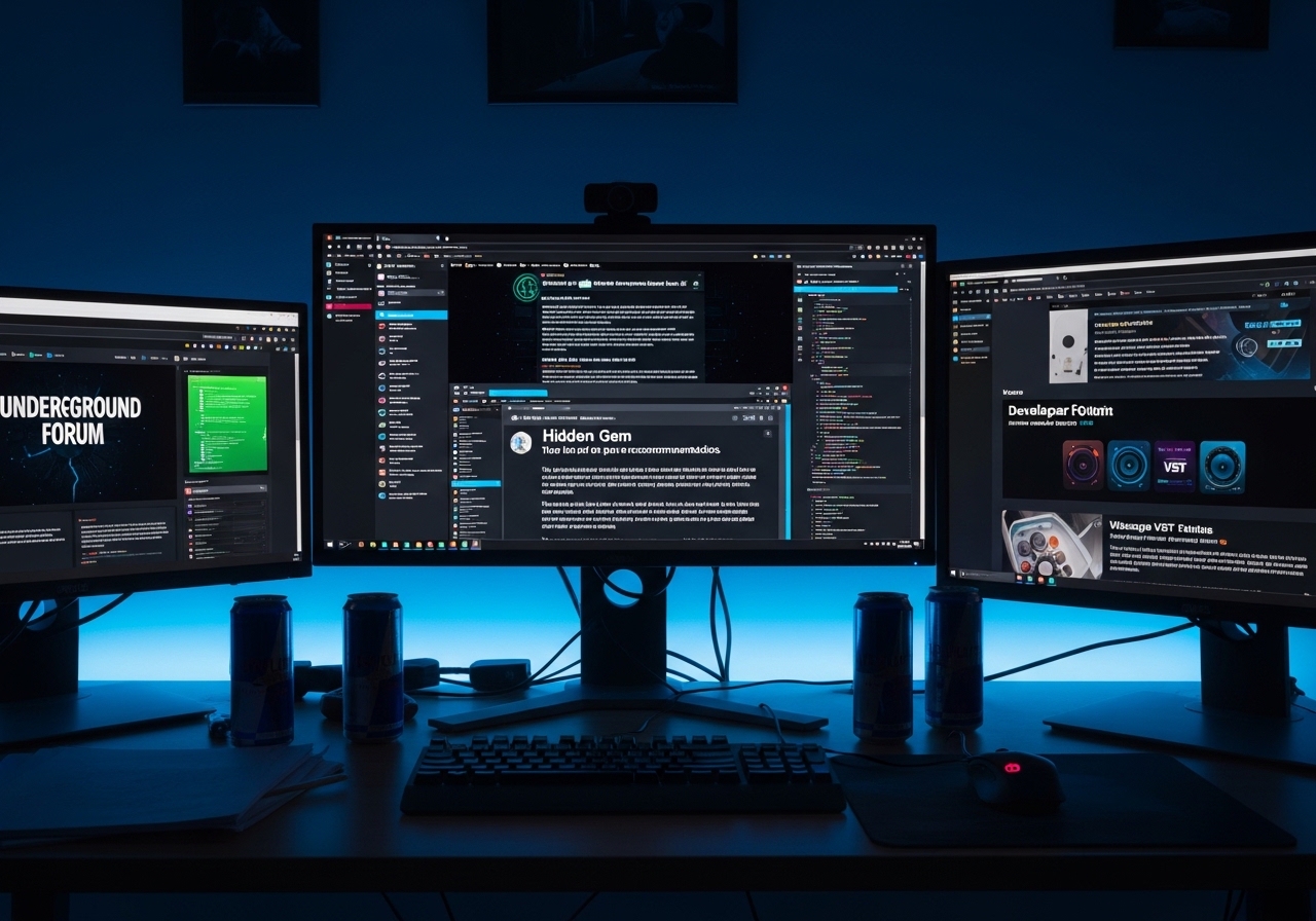 Underground AI tools that actually work hidden software gems developer forums music production