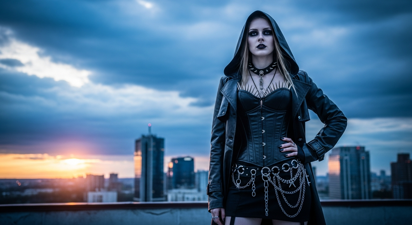 gothic corset outfit formulas for dramatic statement looks