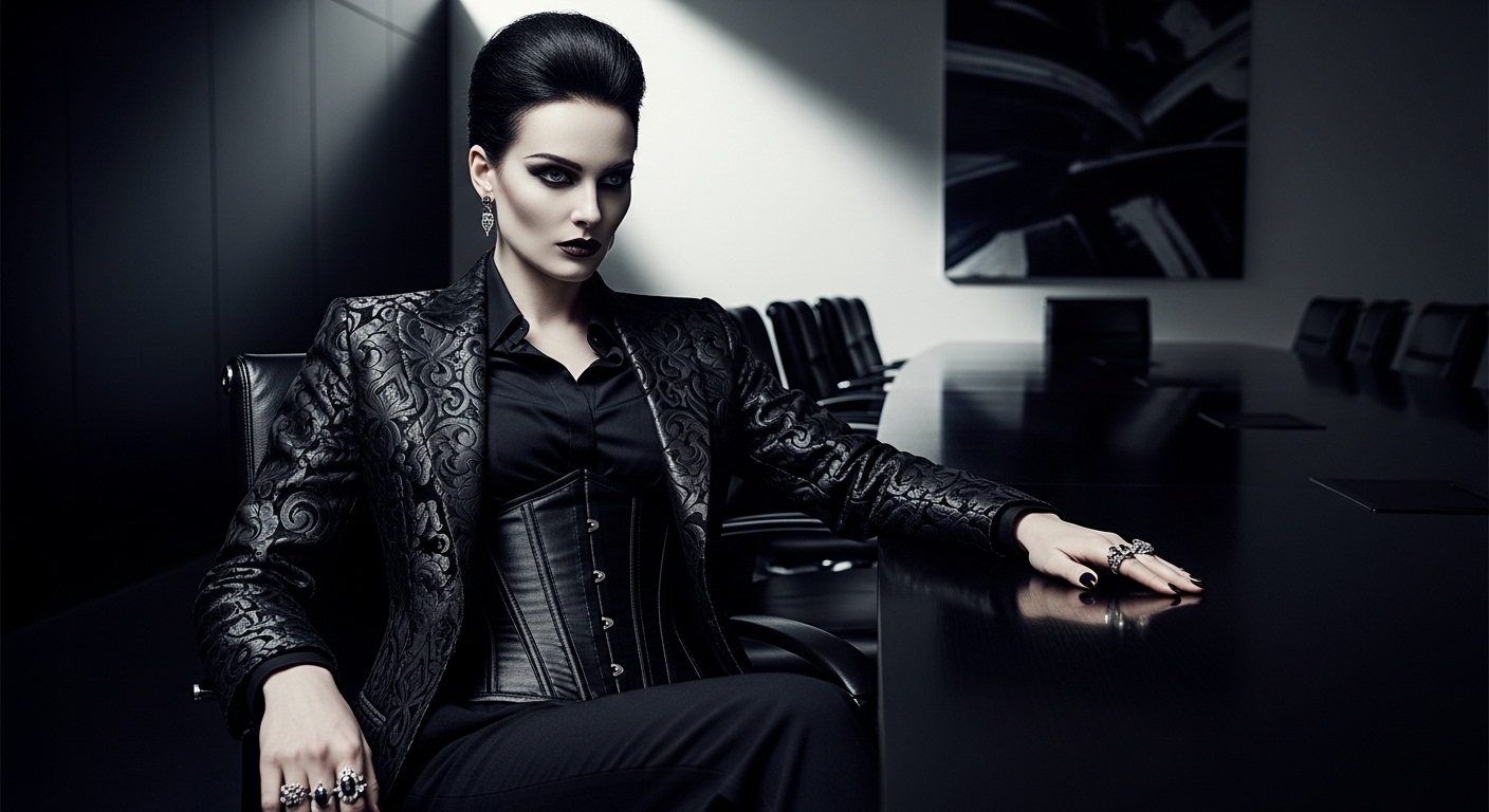 pvc and leather gothic corsets styled for night out