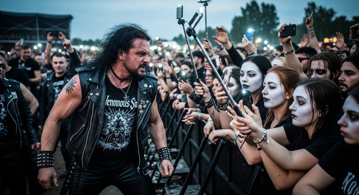 How to survive metal festivals ruined by influencers and festival zombies with real-life crowd chaos and pit energy