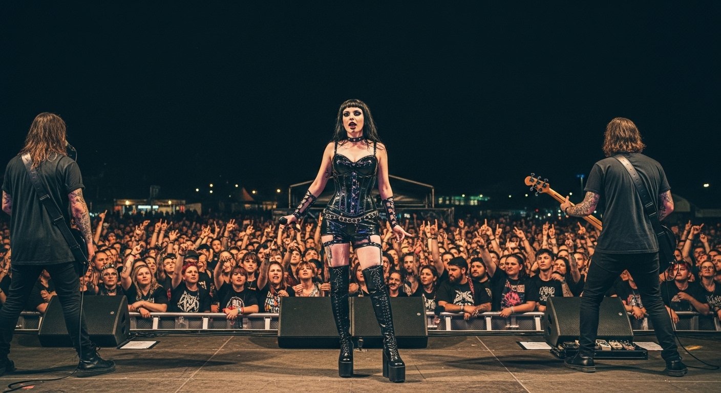 Venomous Sin fan community united in the electric defiance of trauma bonding in music