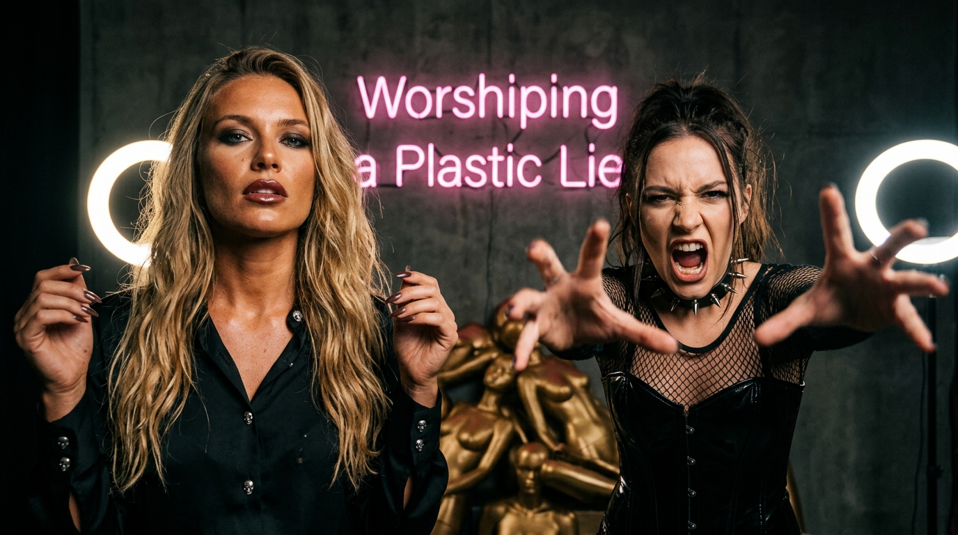 Filterfucked perfection exposed through smartphone filters and artificial beauty standards