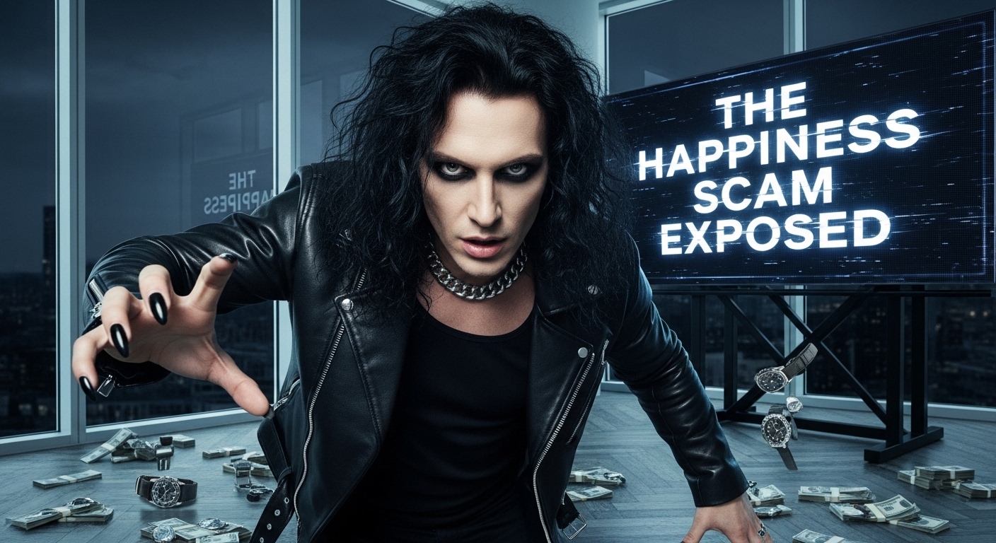 THE HAPPINESS SCAM EXPOSED