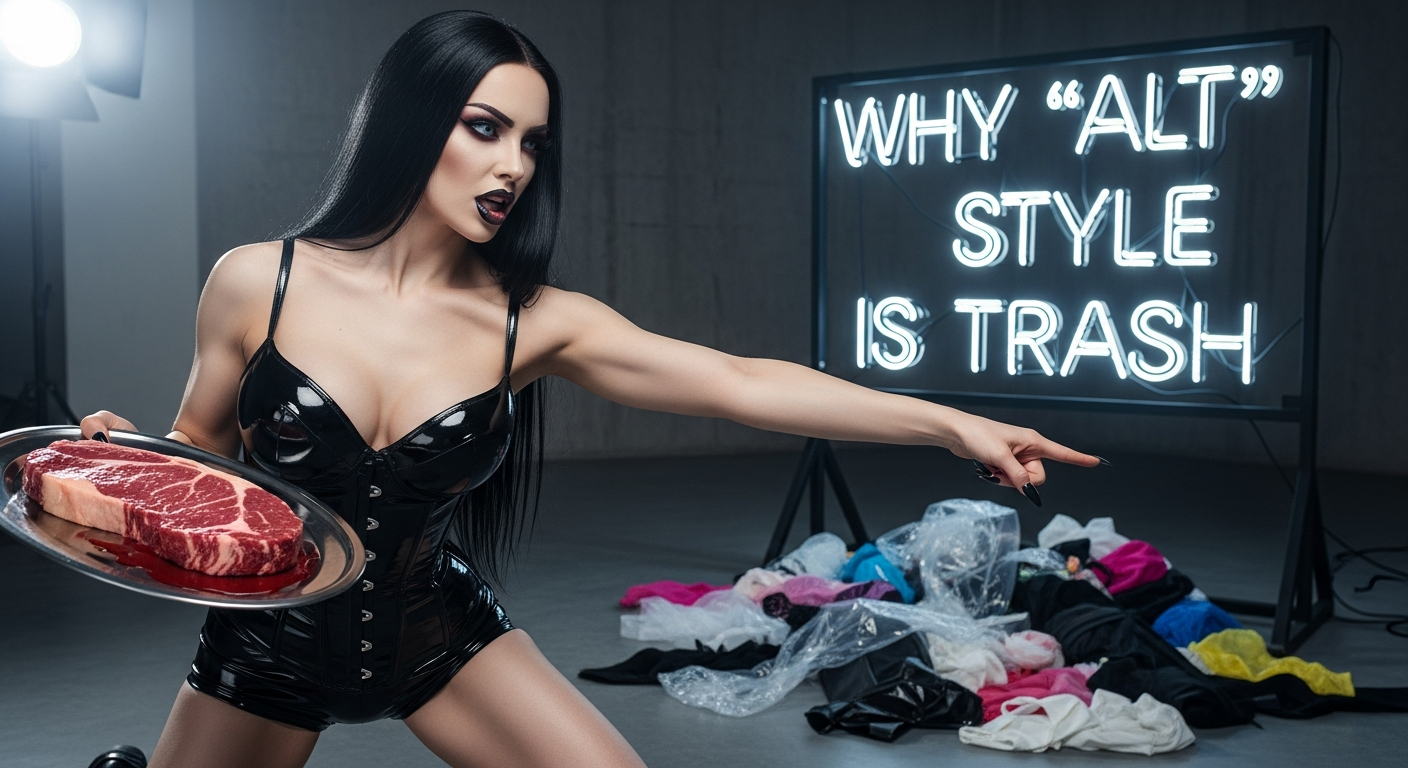 The Fast Fashion Enema: Why Your “Alternative” Identity is Made of Plastic