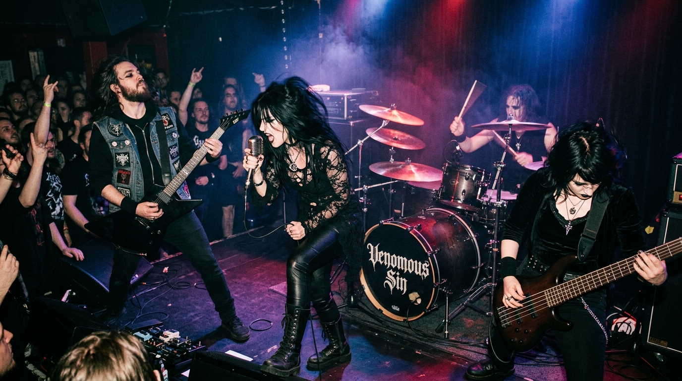 Venomous Sin band members