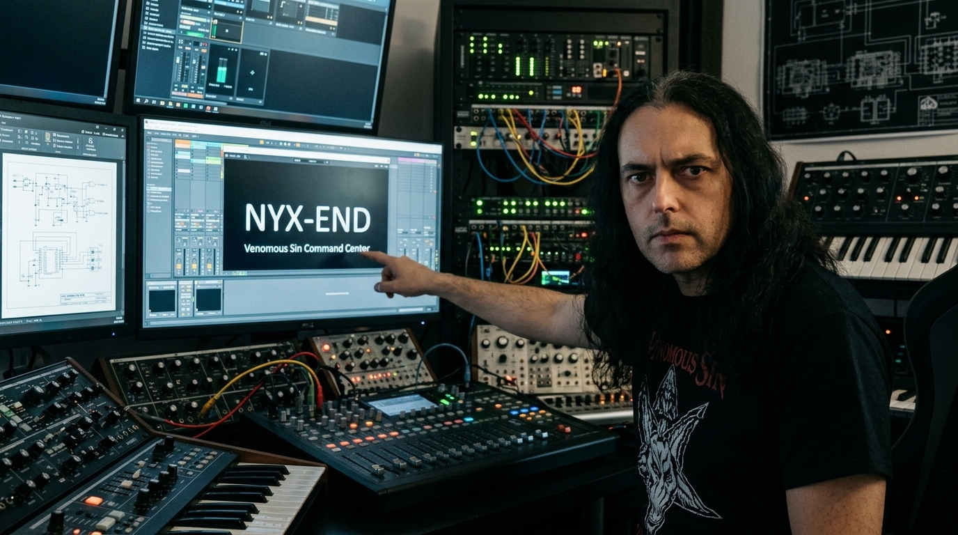 NYX-END Venomous Sin command center
