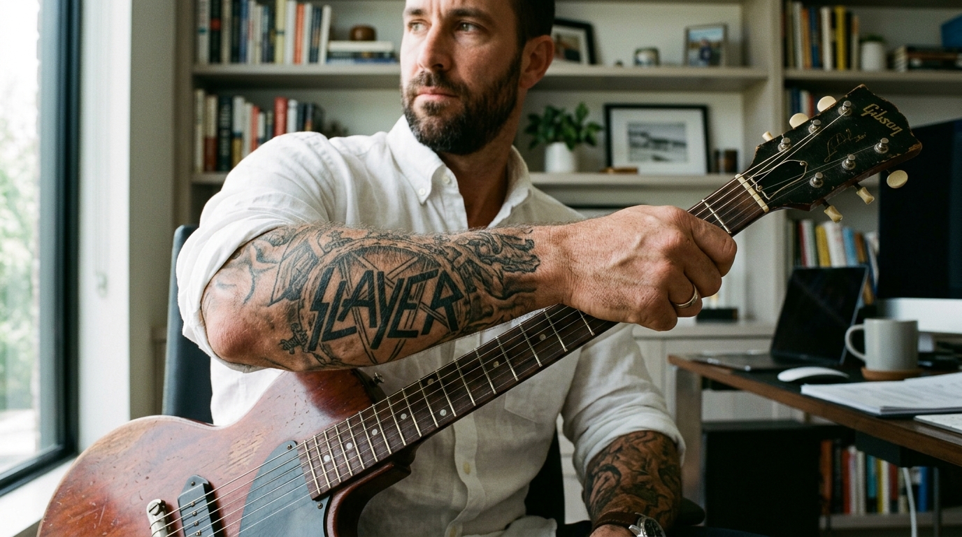 Still listen to metal as an adult, balancing passion with professional life seamlessly.