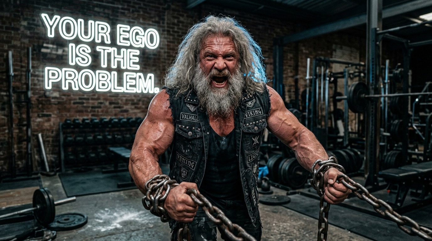 YOUR EGO IS THE PROBLEM.