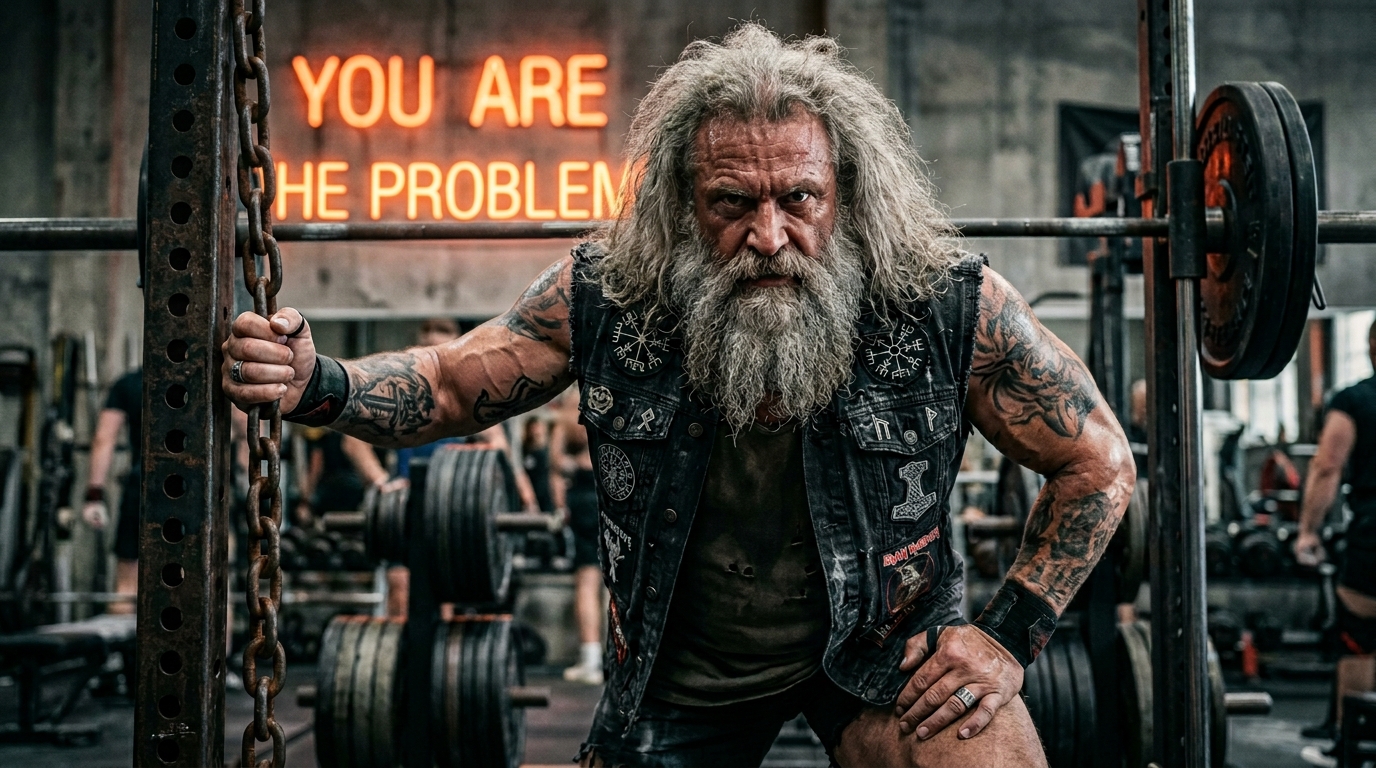 When Your Squat Form is Shit But Your Blame Game is Perfect