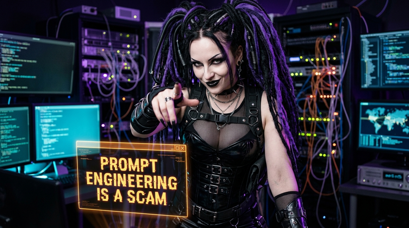 Prompt Engineering is a Scam