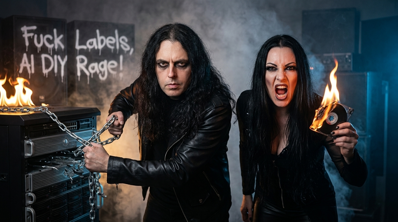 Fuck Labels, AI DIY Rage!