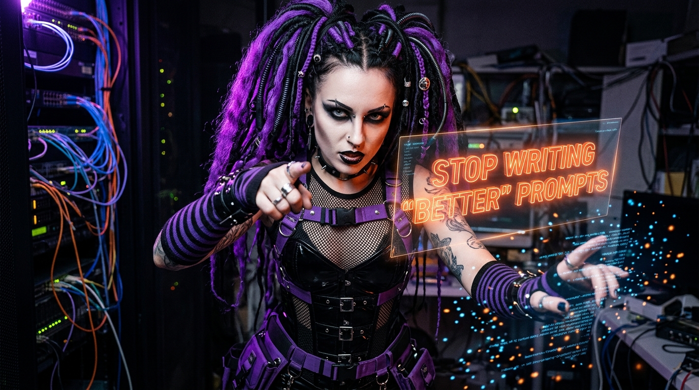 Stop Writing "Better" Prompts