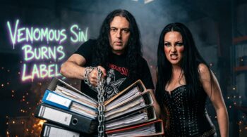 Venomous Sin Burns Labels