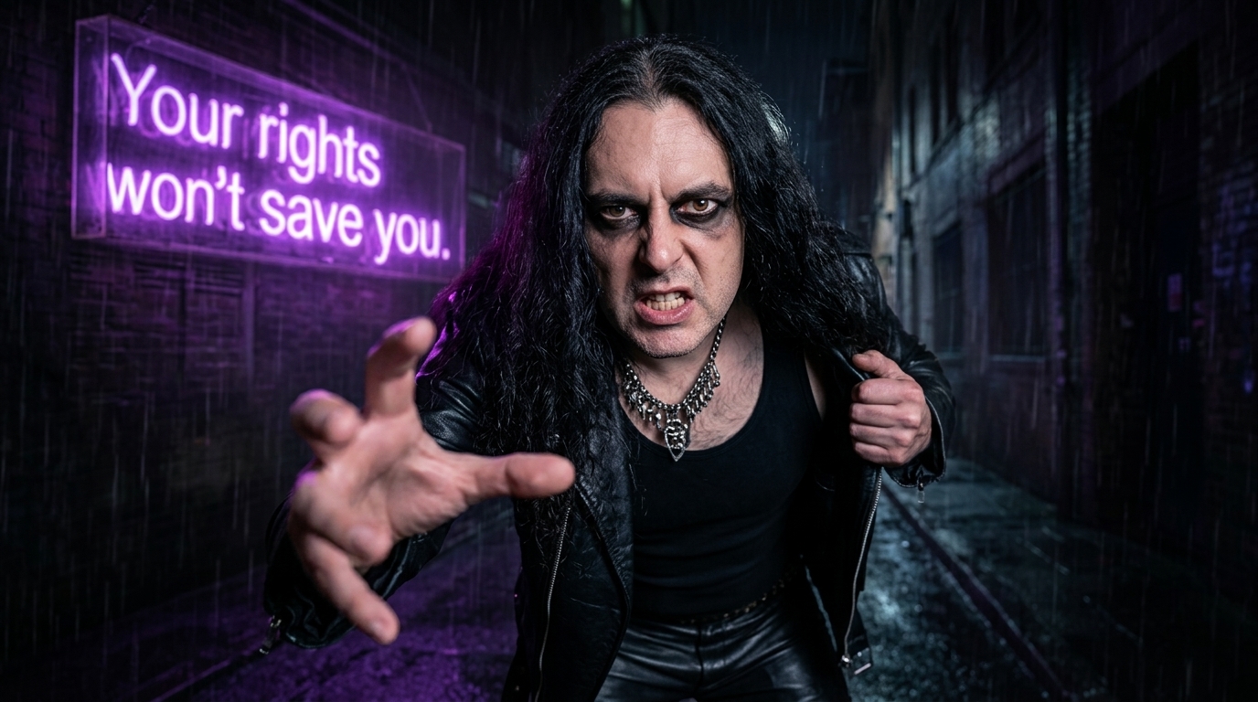 Your rights won't save you.