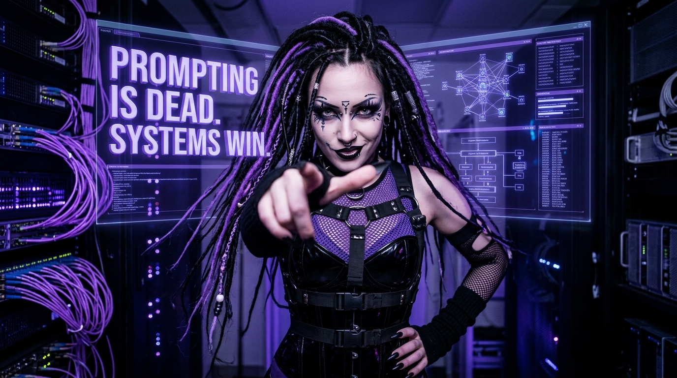 Prompting is Dead. Systems Win.