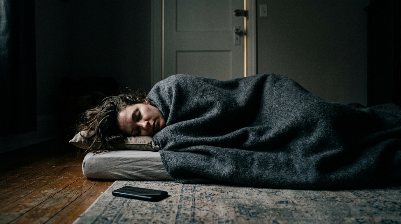 Emotional self care during overwhelm: reducing input, going quiet, and focusing on core survival needs.
