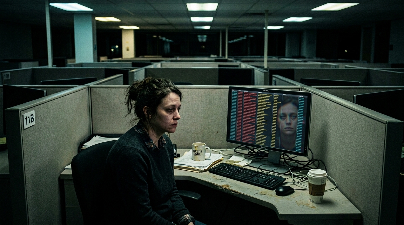 Why your 9-to-5 office job is a corporate ghost story exorcism of personality in a haunted cubicle