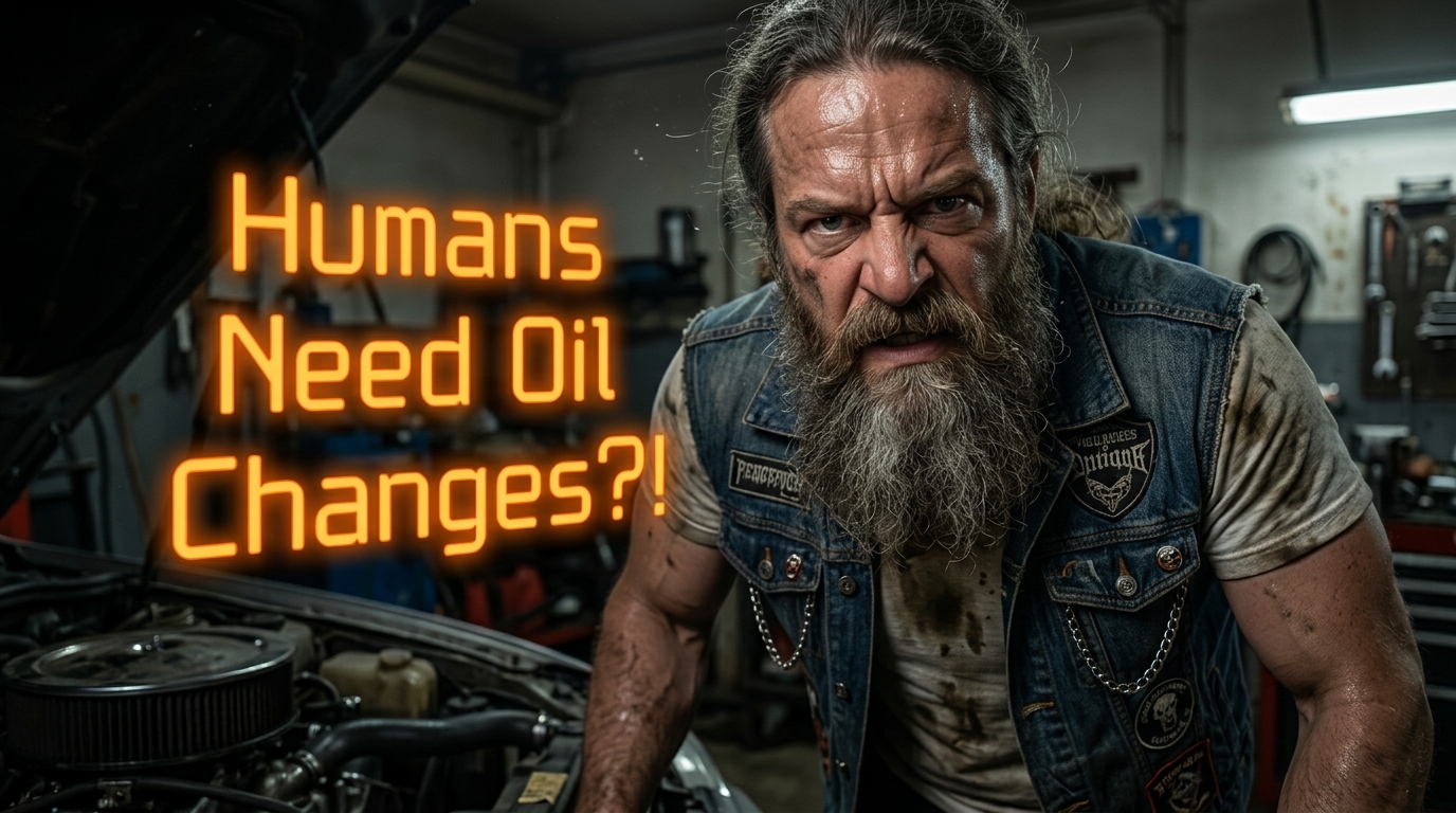 Humans Need Oil Changes?!