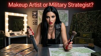 Makeup Artist or Military Strategist?