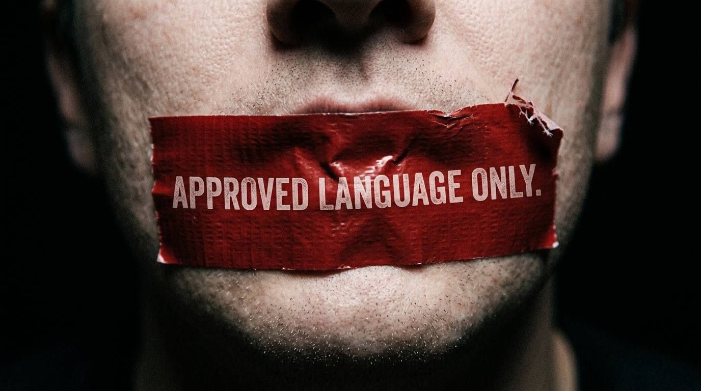 Political correctness emotional censorship silences honest speech with HR-approved language control