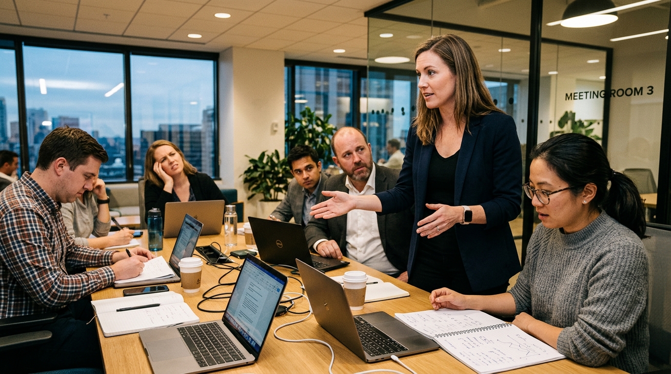 Bystander intervention for workplace bullying during team meetings