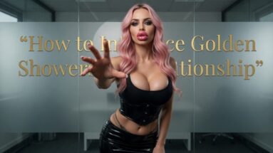 How to Introduce Golden Showers in a Relationship