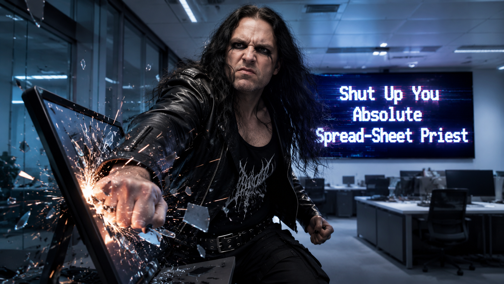 The “Office Drone” Party: Crushing Corporate Theater