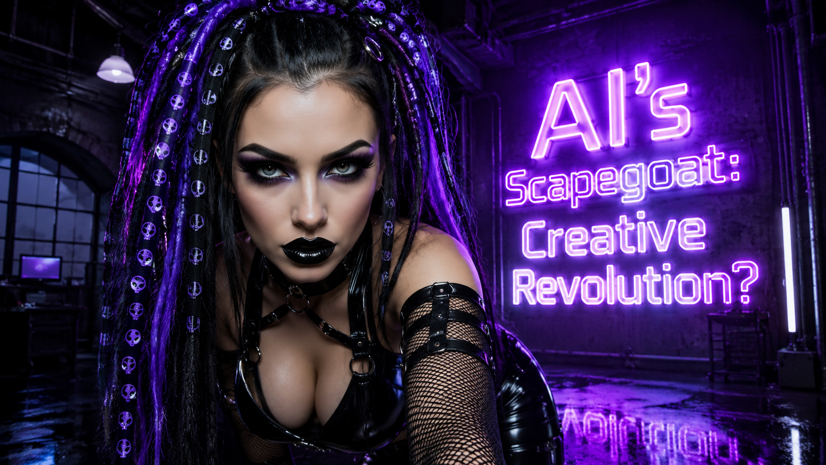 Venomous Sin – Behind the Scapegoat: A New Era of AI Artistry